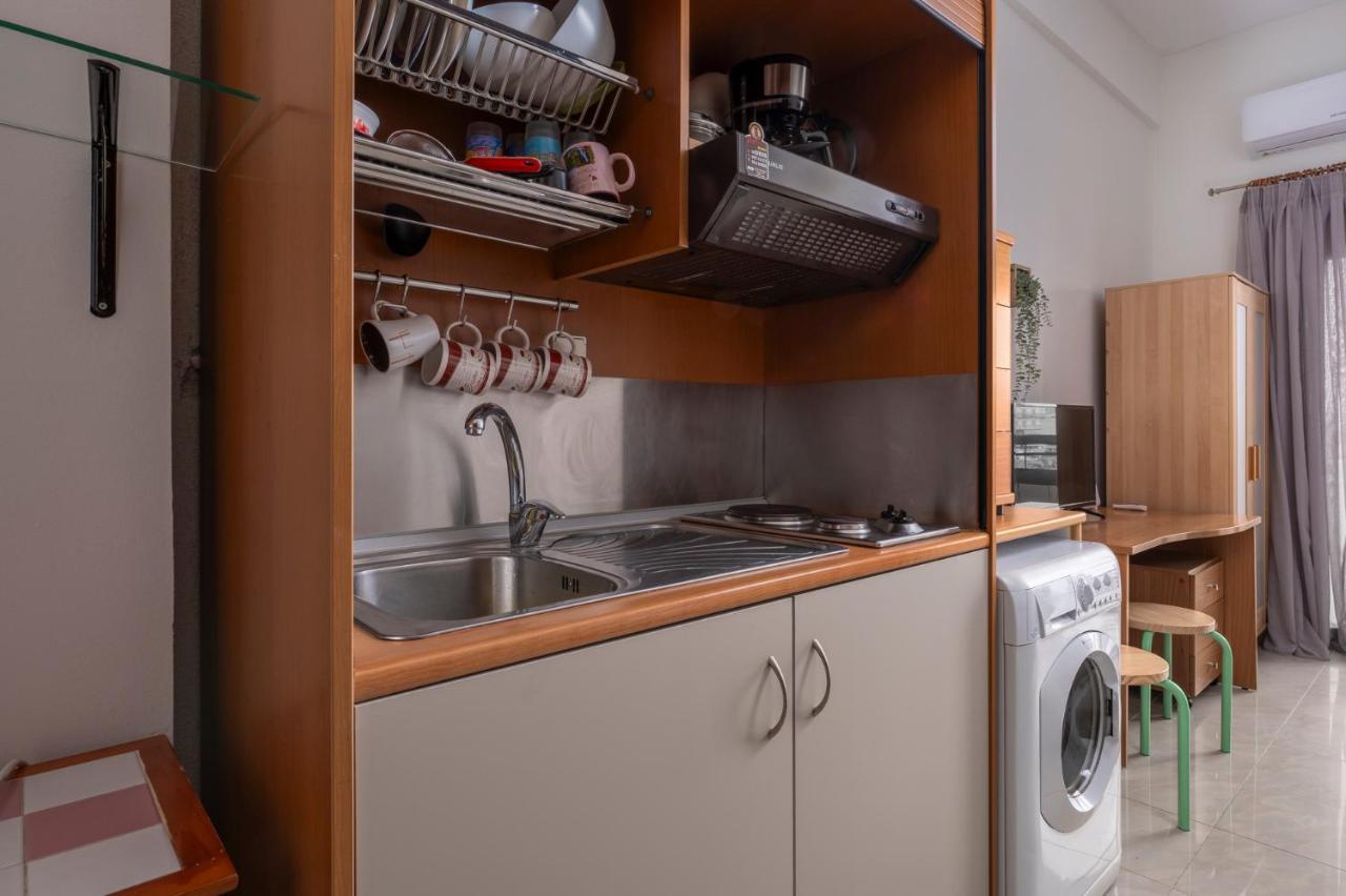 Kosmos Service Apartment Beautiful Studio 1 With Additional Cost Parking Thessaloníki Eksteriør bilde