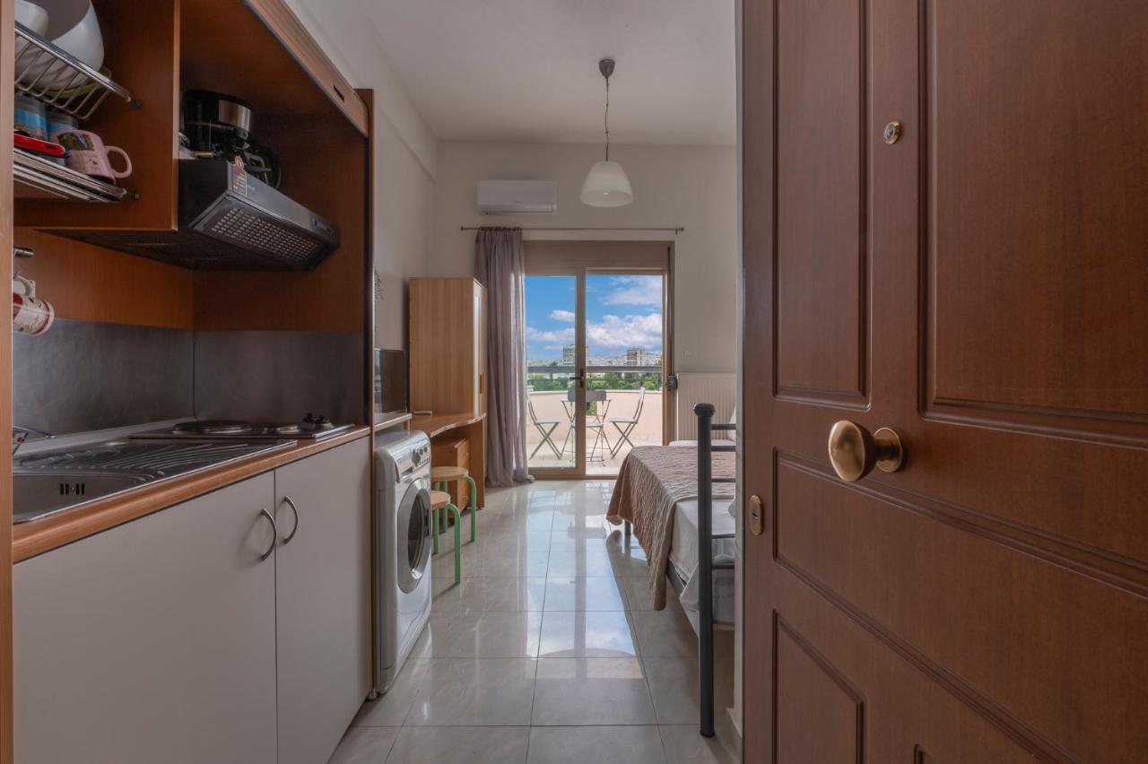 Kosmos Service Apartment Beautiful Studio 1 With Additional Cost Parking Thessaloníki Eksteriør bilde